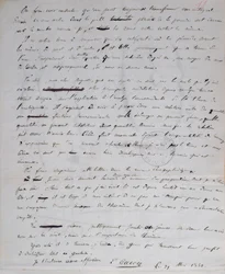 Ms 2108 fol.11r Carta de Gallois a Auguste Chevalier, 29 de mayo de 1832